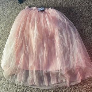 Tulle Mesh Midi skirt!